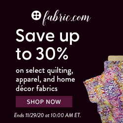Fabrics 30% Savings
